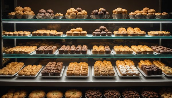 Vitrine boulangerie : design moderne pour vos délices